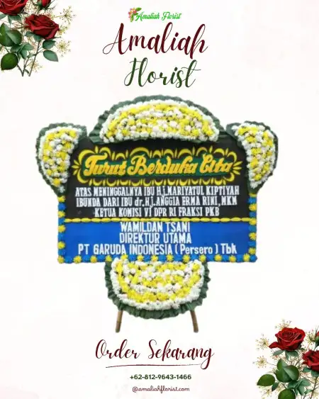 Papan Bunga Duka Sentono